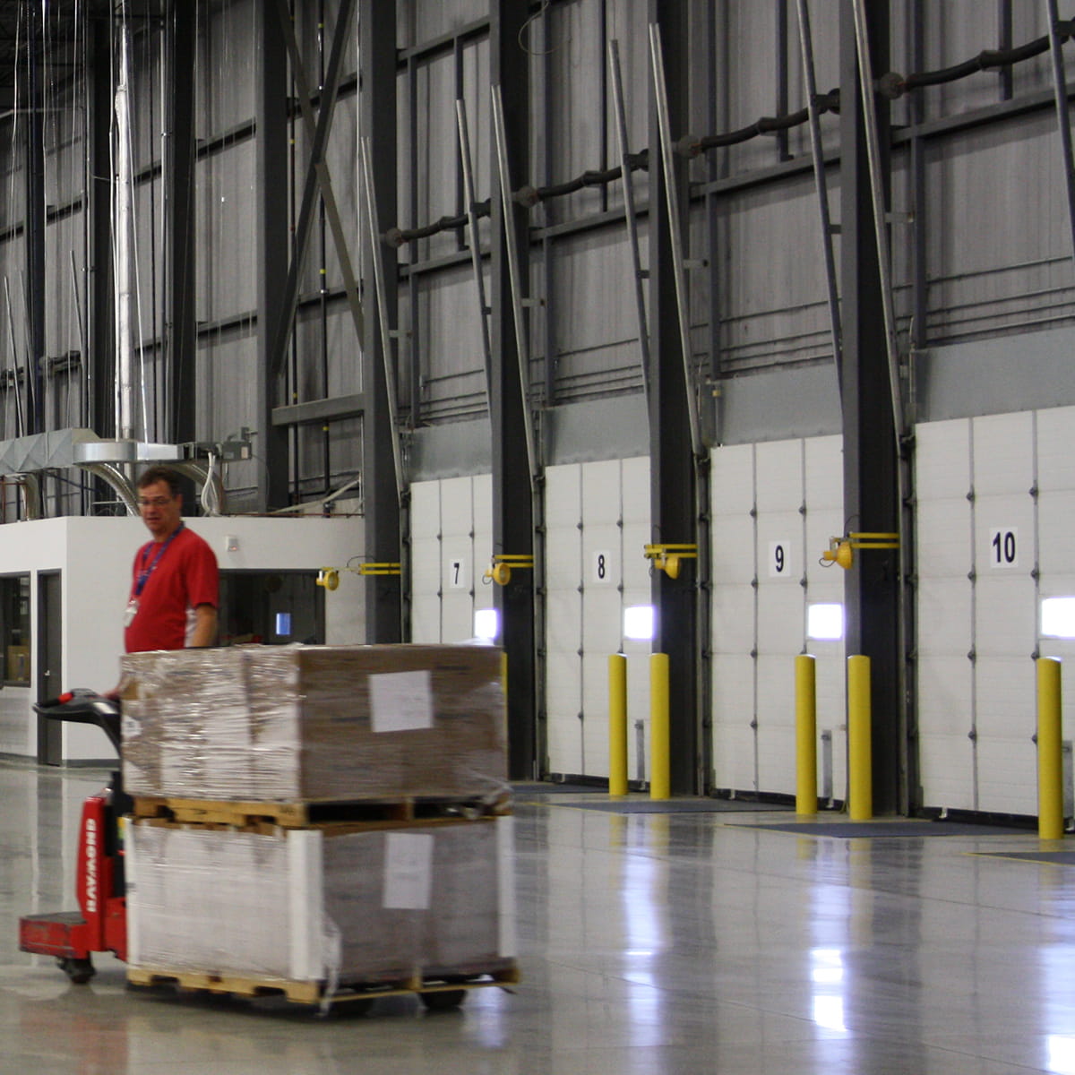 Warehouse order ready for shipment